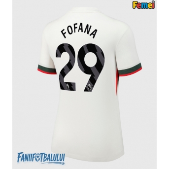 Chelsea Wesley Fofana #29 Tricou Fotbal Replică 2025-26 Femei Deplasare